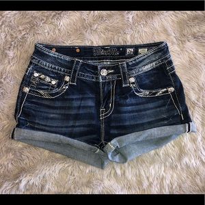 Miss Me Angel Wing Shorts